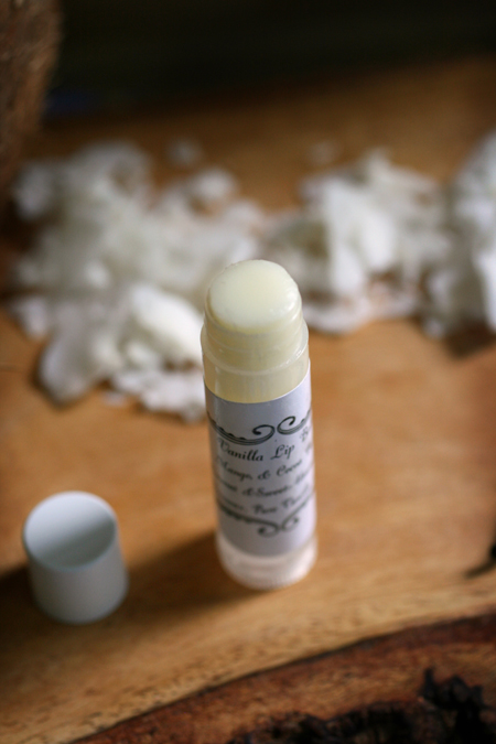 DIY Coconut Oil Vanilla Lip Balm | The Radiant Life Blog