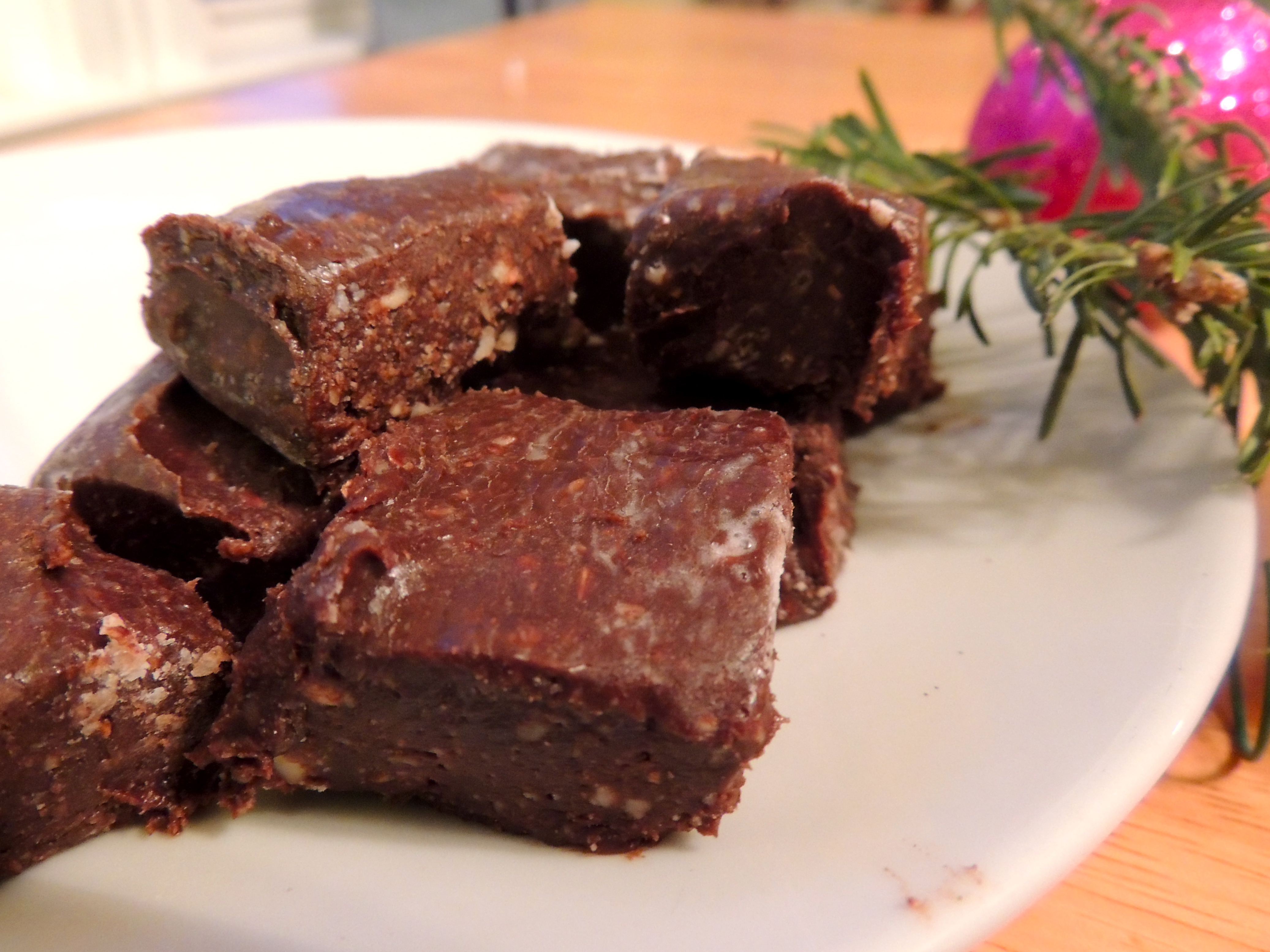 virgin coconut oil fudge