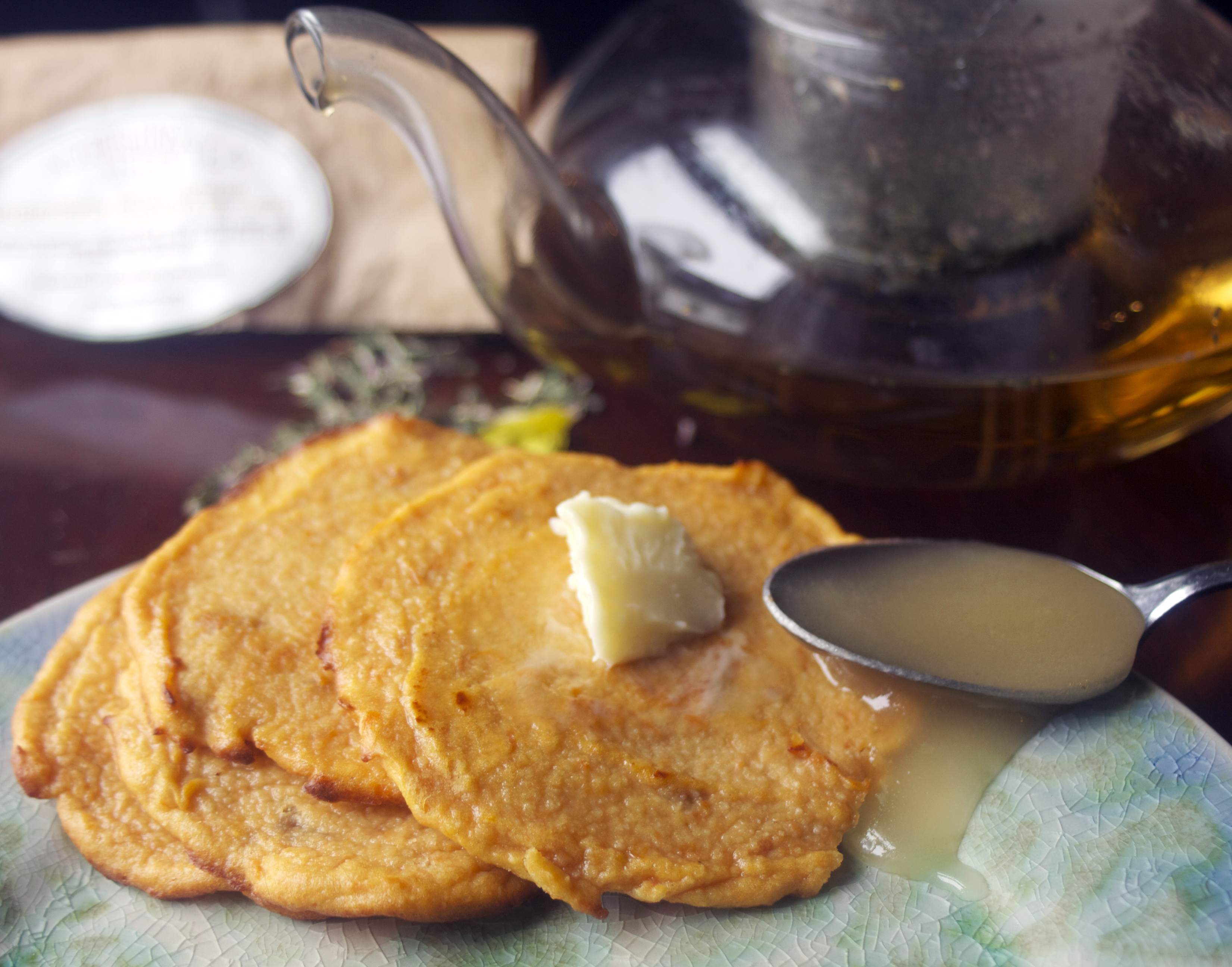 organic coconut flour flatbread